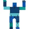 Cubebot - Small - Blue Multi