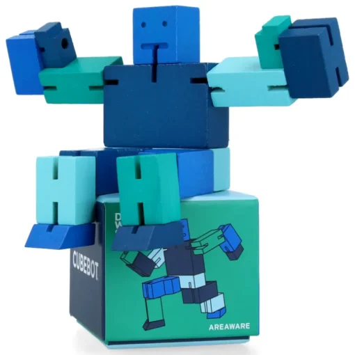 Cubebot - Small - Blue Multi