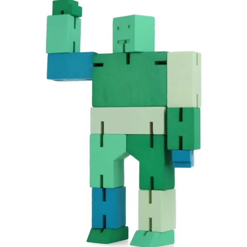 Cubebot - Small - Green Multi
