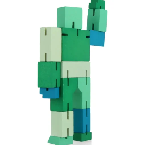 Cubebot - Small - Green Multi