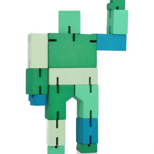 Cubebot - Small - Green Multi