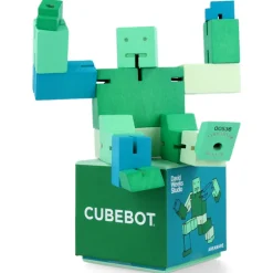 Cubebot - Small - Green Multi