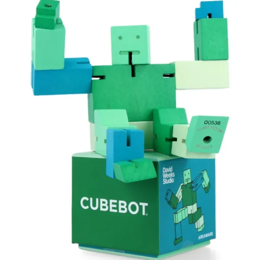 Cubebot - Small - Green Multi