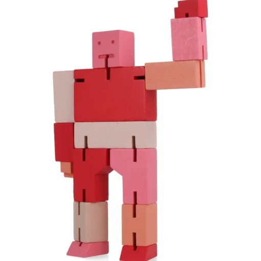 Cubebot - Small - Red Multi