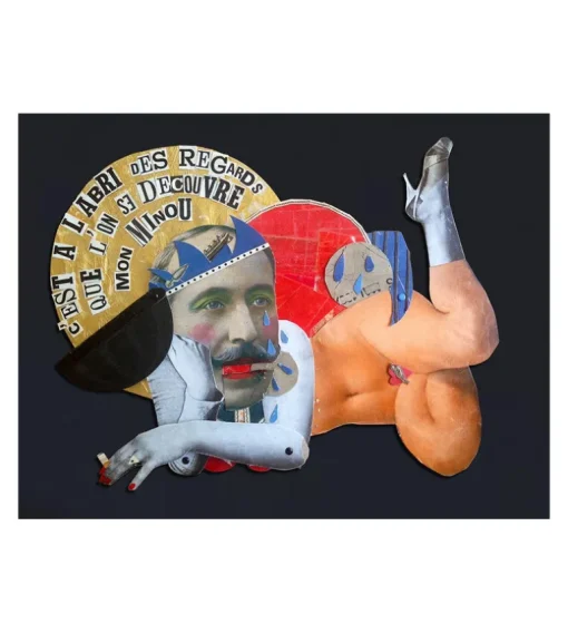 Madame se livre - Travaux de collage, de l'atelier à la rue