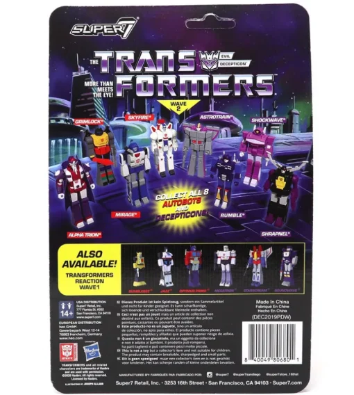 Alpha Trion - Transformers wave 2 - ReAction figure