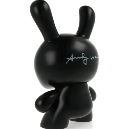 Andy Warhol Fright Wig Self-Portrait 8" Masterpiece Dunny - Monochrome Edition