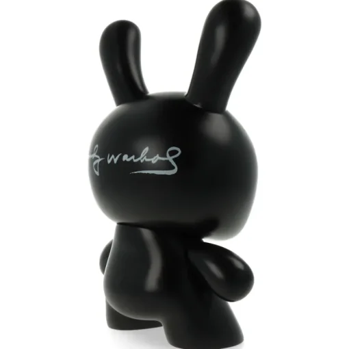 Andy Warhol Fright Wig Self-Portrait 8" Masterpiece Dunny - Monochrome Edition