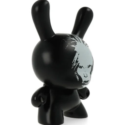 Andy Warhol Fright Wig Self-Portrait 8" Masterpiece Dunny - Monochrome Edition