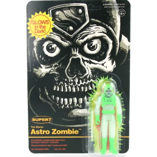 Astro Zombie (Glow) - Astro Zombie ReAction Figures Wave 4