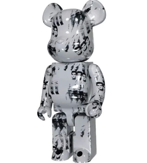 1000% Bearbrick Andy Warhol Elvis Presley