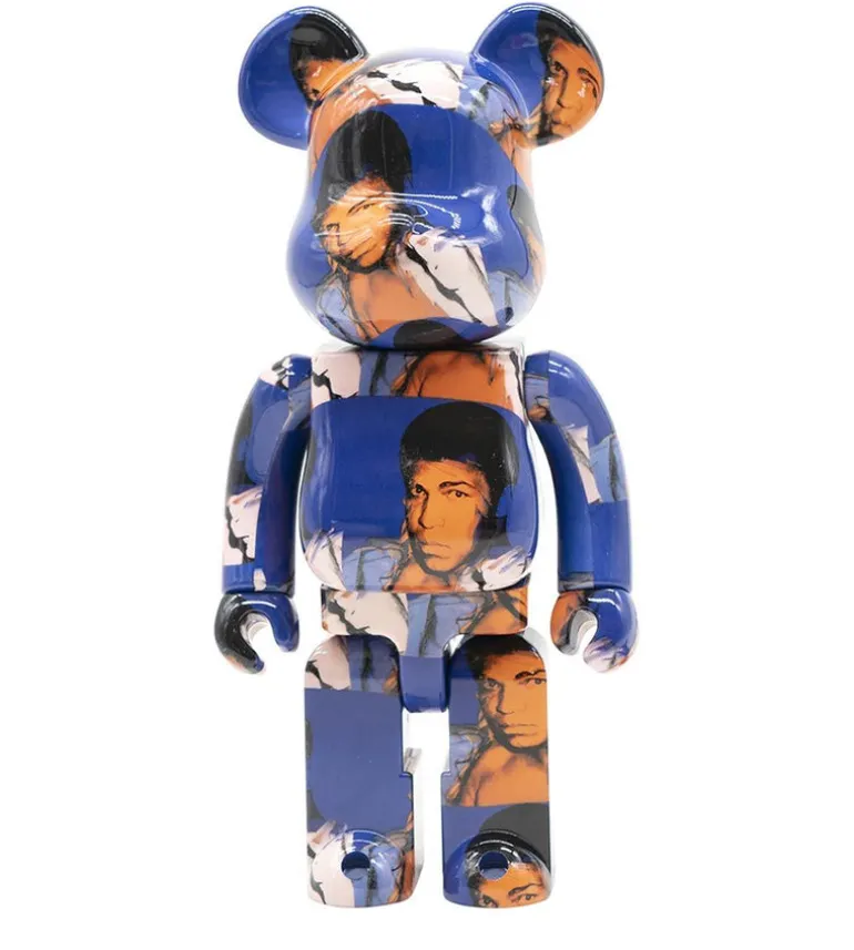 1000% Bearbrick Andy Warhol Mohamed Ali