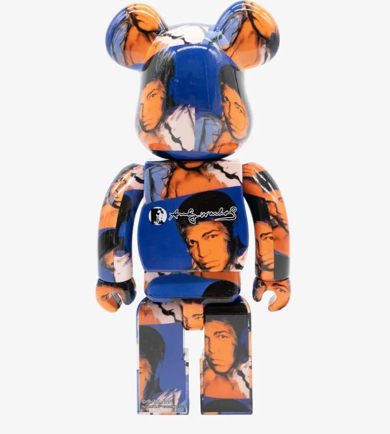 1000% Bearbrick Andy Warhol Mohamed Ali