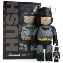 400% + 100% Bearbrick Batman Hush - Black ver.