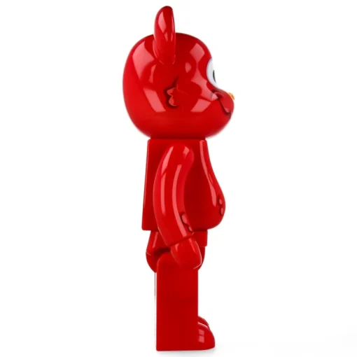 400% + 100% Bearbrick Coin Parking Delivery x Sesame Street Elmo (CPD Ver.) and Shiraishi-San (Sesame Street Ver.)