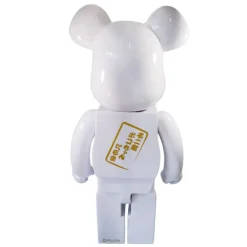 1000% Bearbrick Daruma x Pekochan
