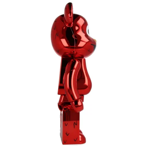 400% + 100% Bearbrick Elmo Chrome Ver.