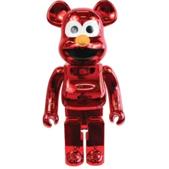 1000% Bearbrick Elmo Chrome Ver.