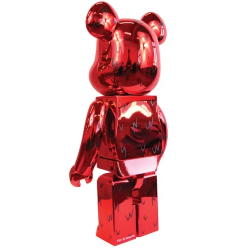 1000% Bearbrick Elmo Chrome Ver.