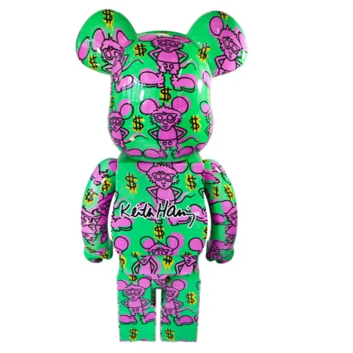 1000% Bearbrick Keith Haring 11