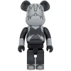 1000% Bearbrick Kiss Space Man Chrome Ver.