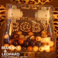 400% + 100% Bearbrick My First Baby Leopard