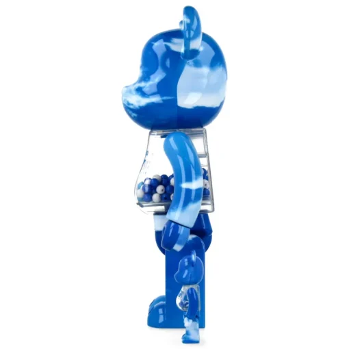 400% + 100% Bearbrick My First Baby (Blue Sky)