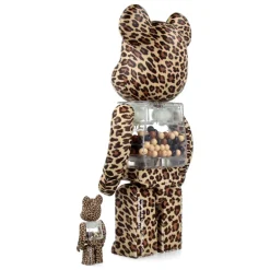 400% + 100% Bearbrick My First Baby Leopard