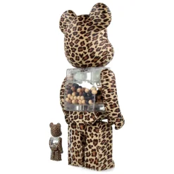 400% + 100% Bearbrick My First Baby Leopard