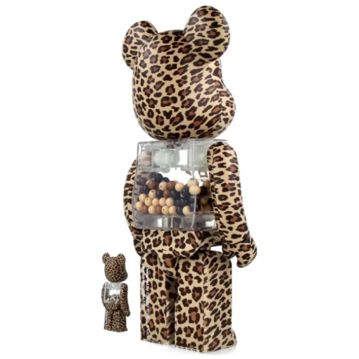 400% + 100% Bearbrick My First Baby Leopard