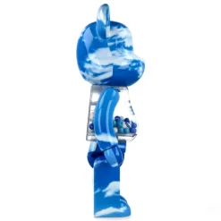 400% + 100% Bearbrick My First Baby (Blue Sky)
