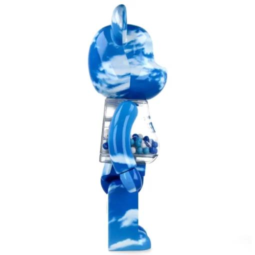 400% + 100% Bearbrick My First Baby (Blue Sky)