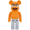 1000% Bearbrick Oscar the Grouch (The Original Orange Fur Ver.)