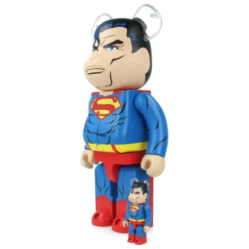 400% + 100% Bearbrick Superman (The Dark Knight Returns)
