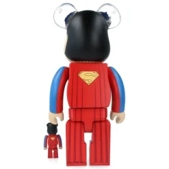 400% + 100% Bearbrick Superman (The Dark Knight Returns)