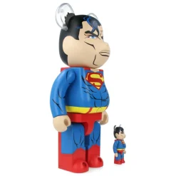 400% + 100% Bearbrick Superman (The Dark Knight Returns)