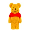 400% Bearbrick Winnie the Pooh - Costume Ver. (Pile Fabric)