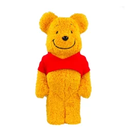 400% Bearbrick Winnie the Pooh - Costume Ver. (Pile Fabric)