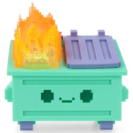 8-Bit Dumpster Fire Vinyl Figure