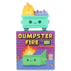 8-Bit Dumpster Fire Vinyl Figure