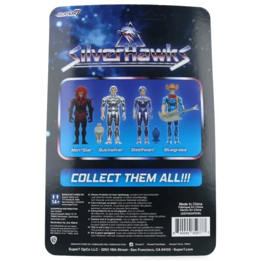 Bluegrass (Toy Version) - SilverHawks - ReAction Figures wave 01