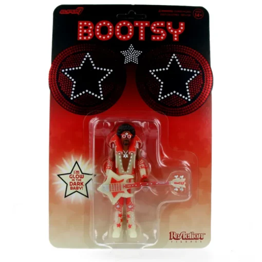 Bootsy Collins Reaction Figures - Glow in the Dark