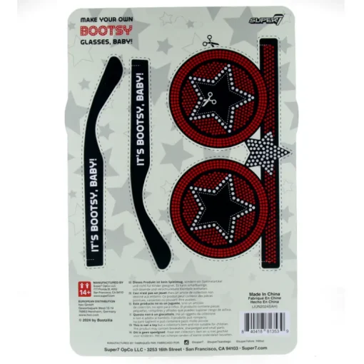 Bootsy Collins Reaction Figures - Glow in the Dark