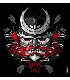 Fakir - Owl Samurai Head Giclee Print