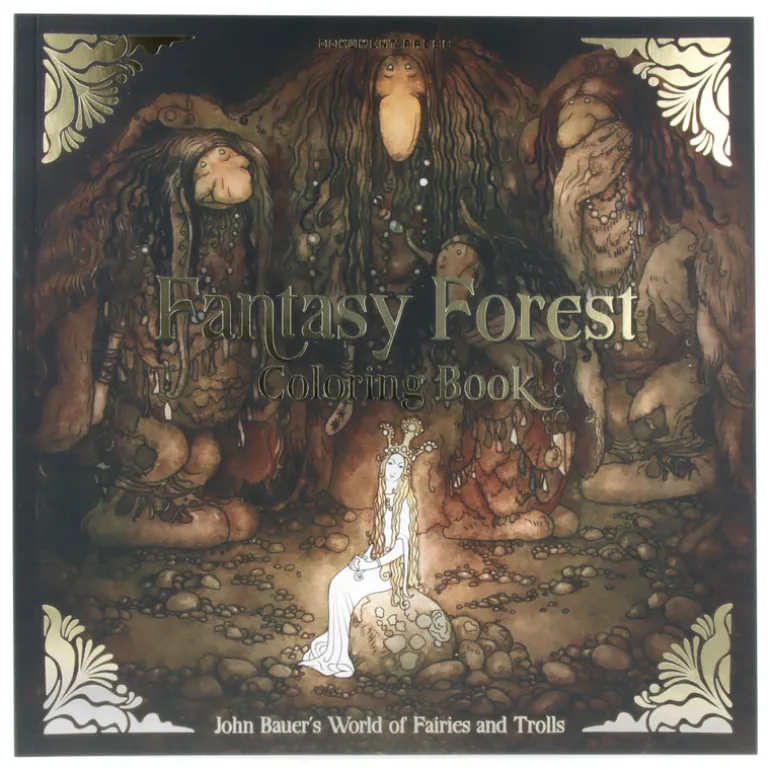 Fantasy Forest Coloring Book