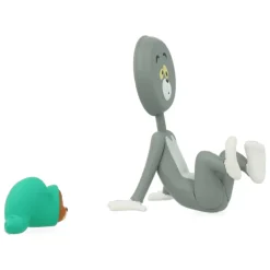 Figurine UDF Tom & Jerry series 3 : Tom Head in the shape of the pan and Jerry in the Vinyl Hose