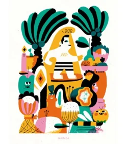 Hedof - Waimea Giclee Print