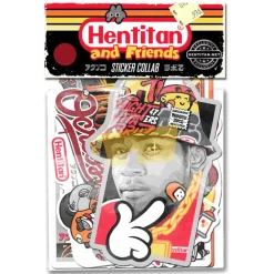 Hentan y amigos - Packle Brown Sticker Pack