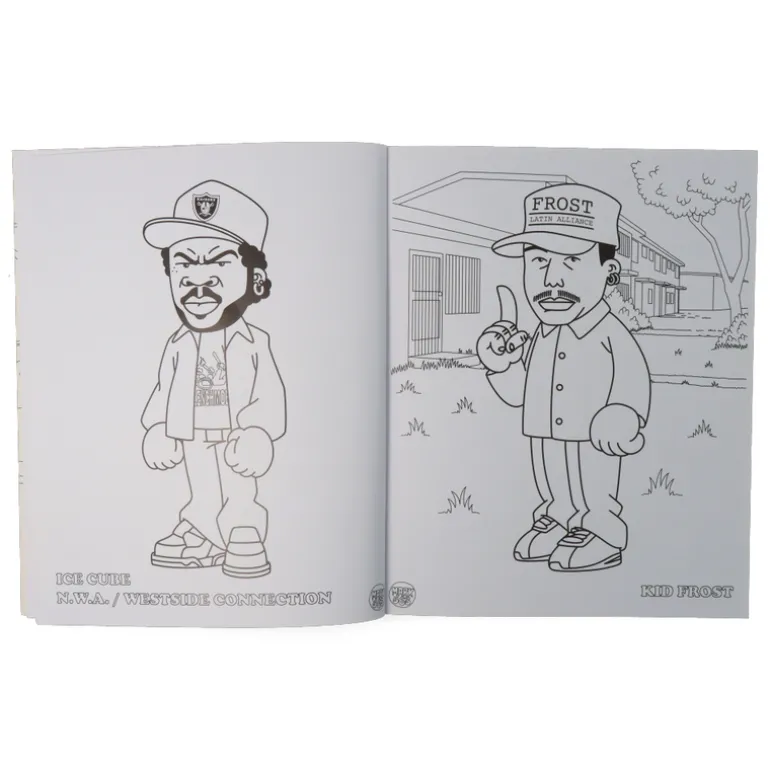 Hip Hop Coloring Book: West Coast Edition