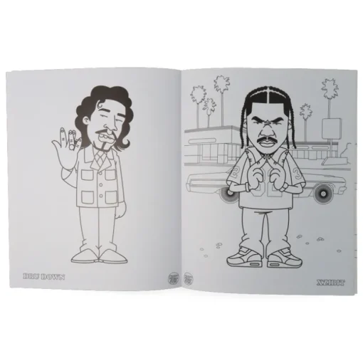 Hip Hop Coloring Book: West Coast Edition